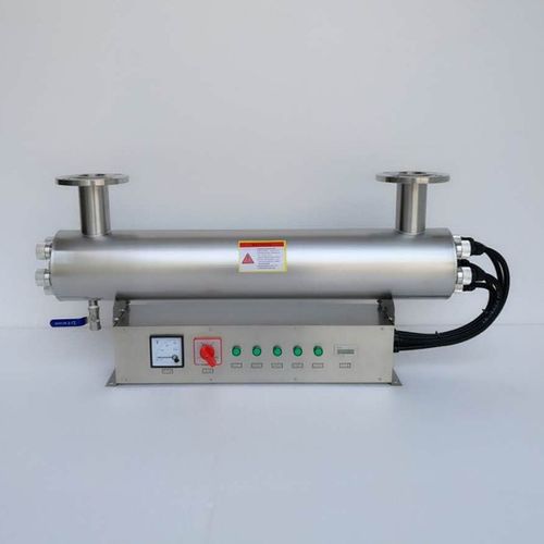 紫外线消毒器5t过流式管道式水处理专用dn65包邮紫外线杀菌器
