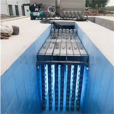 河南郑州市污水处理明渠式紫外线消毒模块